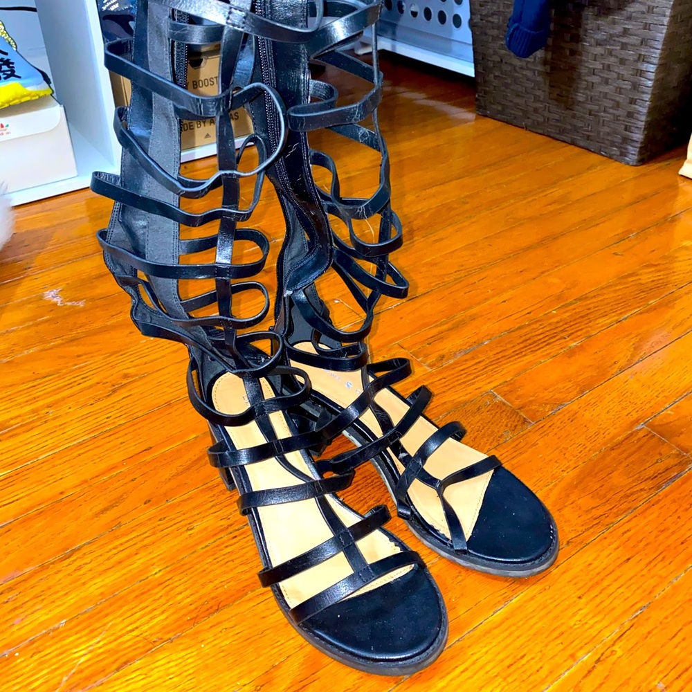 Jeffery Campbell Zip-up heels